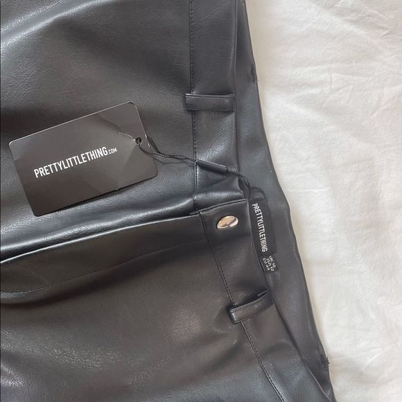 Pretty Little Thing Leather Pants - Picture 2 of 3